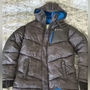 Free Country Hooded Puffer Boys Size XL